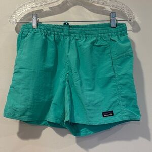 Patagonia Green Baggies Shorts 5”